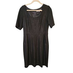 Trina Turk black dress with a bit of glimmer. Size 10.